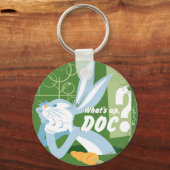 バグBUNNY™元気かドク？ キーホルダー (正面)