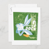 バグBUNNY™元気かドク？ ポストカード (正面/裏面)