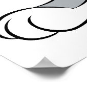 バグBUNNY™巡礼感謝ニンジン ポスター (角)