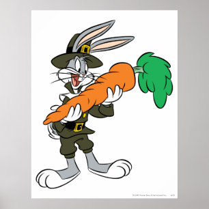 バグBUNNY™巡礼感謝ニンジン ポスター