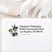 バグBUNNY™巡礼者の感謝祭 ラベル (インサイチュ)