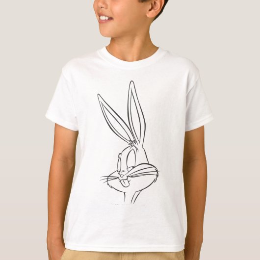バグBUNNY™式のスケッチ Tシャツ (正面)