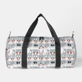 バグBUNNY™式ブロック ダッフルバッグ (裏面)
