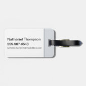 バグBUNNY™式ブロック ラゲッジタグ (裏面横)