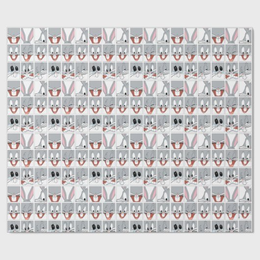バグBUNNY™式ブロック ラッピングペーパー (フラット)
