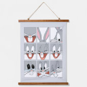 バグBUNNY™式ブロック 吊り下げ型タペストリー (正面)