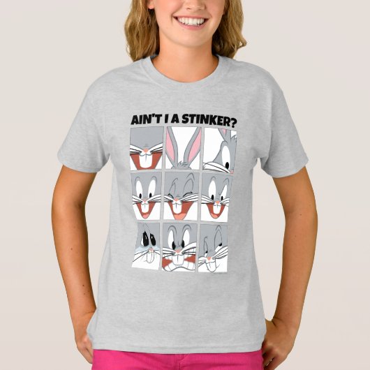 バグBUNNY™式ブロック Tシャツ (正面)