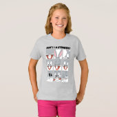 バグBUNNY™式ブロック Tシャツ (正面フル)