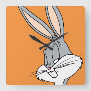 バグBUNNY™横目 スクエア壁時計
