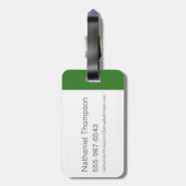 バグBUNNY™笑顔顔 ラゲッジタグ (裏面縦)