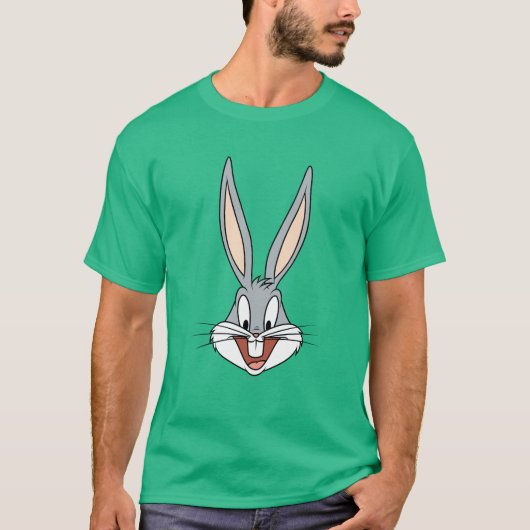 バグBUNNY™笑顔顔 Tシャツ (正面)