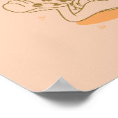 バグBUNNY™自然に戻る ポスター (角)