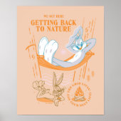 バグBUNNY™自然に戻る ポスター (正面)