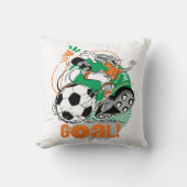 バグBUNNY™蹴るサッカーゴール クッション (正面)