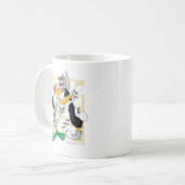 バグBUNNY™ & DAFFY DUCK™狩りシーズン準備完了 コーヒーマグカップ (正面左)