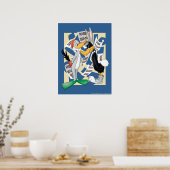 バグBUNNY™ & DAFFY DUCK™狩りシーズン準備完了 ポスター (キッチン)