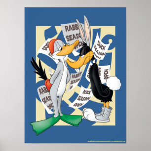 バグBUNNY™ & DAFFY DUCK™狩りシーズン準備完了 ポスター