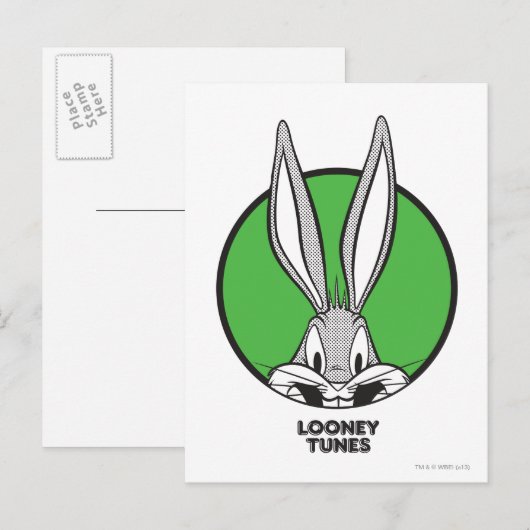 バグBUNNY™ Dottyアイコン ポストカード (正面/裏面)