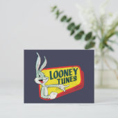 バグBUNNY™ LOONEY TUNES™レトロパッチ ポストカード (スタンド正面)