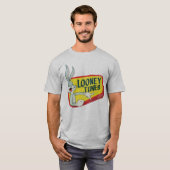 バグBUNNY™ LOONEY TUNES™レトロパッチ Tシャツ (正面フル)