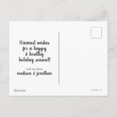 バグBUNNY™ "Sleigh What?" シーズンポストカード (裏面)