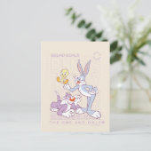 バグBUNNY™、TWETY™、SYLVESTER™分隊ゴール ポストカード (スタンド正面)