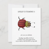 バグ'n'開花· Beetle 招待状 (正面)