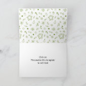 バケカントリーメリークリスマスと年賀状 カード (内部)