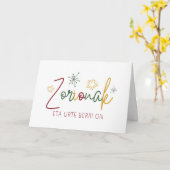 バケカントリーメリークリスマスと年賀状 カード (黄色い花)