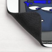 バケットに人リストがあるかギフトおもしろい&ティー マウスパッド (コーナー)