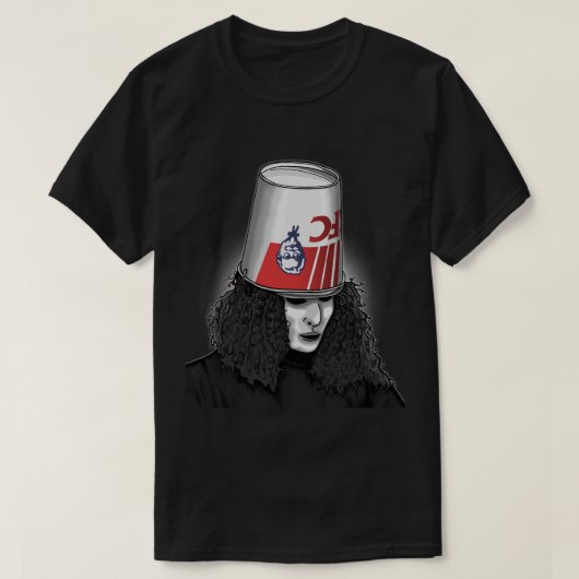 バケットヘッド Tシャツ (デザイン正面)