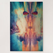 バケットリスト熱気球サンライズ色 ジグソーパズル (縦)