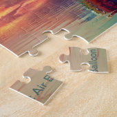 バケットリスト熱気球サンライズ色 ジグソーパズル (側面)