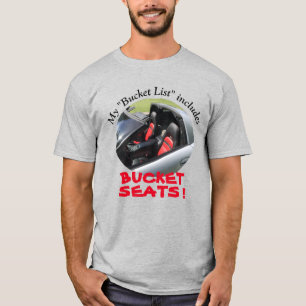 バケットリスト – バケットシート Tシャツ