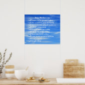 バケットリスト ポスター (キッチン)