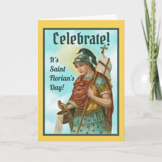 バケット付きセントフロリアン(空澄ん間、M 019) カード (正面)