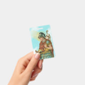 バケット付きセントフロリアン(空澄ん間、M 019) バッジ (手持ち)