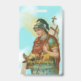 バケット付きセントフロリアン(空澄ん間、M 019) バッジ