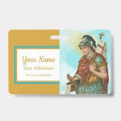 バケット付きセントフロリアン(空澄ん間、M 019) バッジ (裏面)