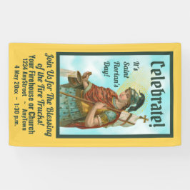 バケット付きセントフロリアン(空澄ん間、M 019) 横断幕