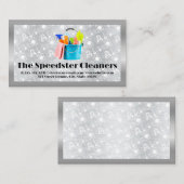 バケット内の供給のクリーニング |メイドサービスパターン 名刺 (正面/裏面)