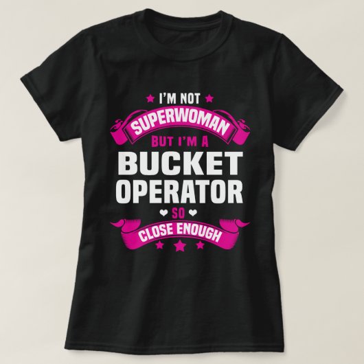 バケット演算子 Tシャツ (デザイン正面)
