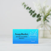 バケッミニマルト掃除メイド 名刺 (スタンド正面)