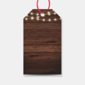 バケッ素朴トデイジーイン開花ベビーシャワー ギフトタグ (裏面)