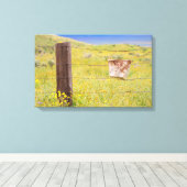 バケツだ！ キャンバスプリント (インサイチュ (ウッドフロア))