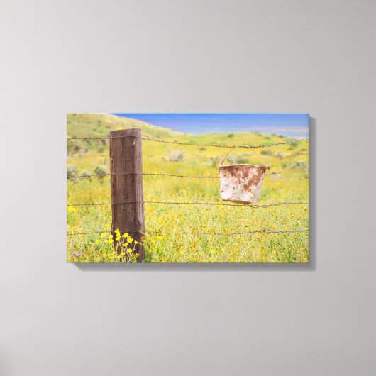 バケツだ！ キャンバスプリント (正面)