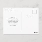 バケツに入ったイチゴありがとう ポストカード (裏面)