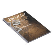 バケツのリストのノート ノートブック (右側)