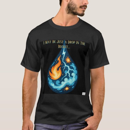 バケツの一滴 Tシャツ (正面)