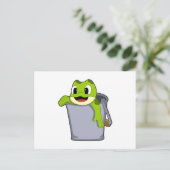 バケツの中のカエル ポストカード (スタンド正面)